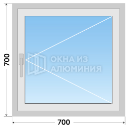 Готовое окно из алюминия AL-630